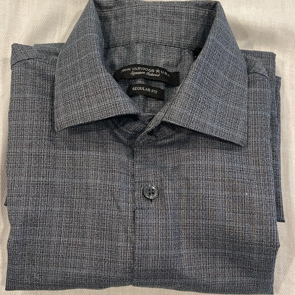 John Varvatos men’s long sleeve button down dress shirt | size 15.5 neck 32/33 - Picture 11 of 11